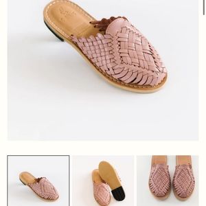 SOLS anita huarache size 7 peony